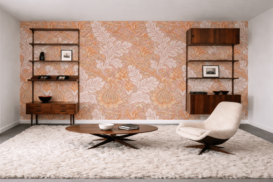 William Morris Ornate Blossom Veil
