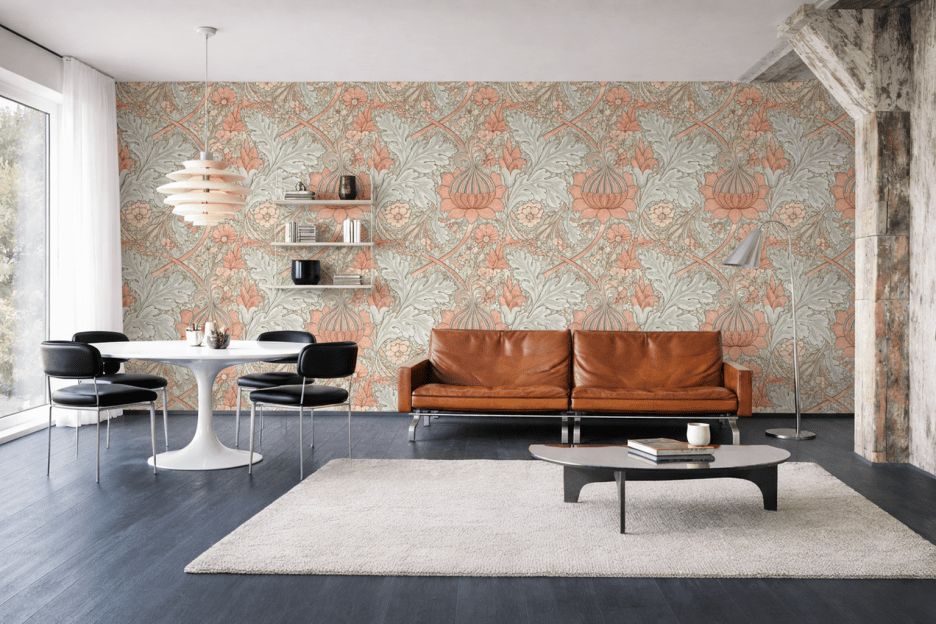 William Morris Whimsical Petal Swirl