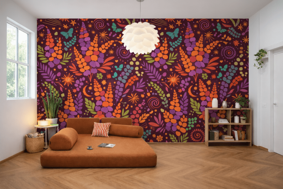 Silken Twilight Blossoms