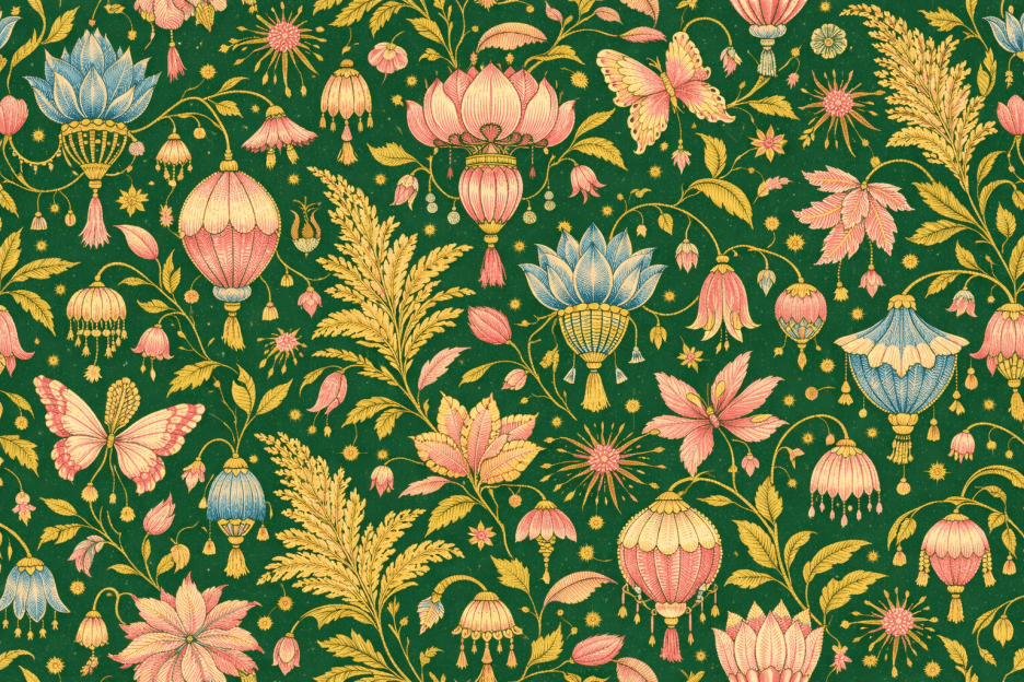 Luminous Lantern Garden