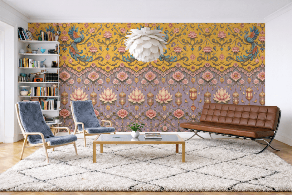 Radiant Lotus Feathers