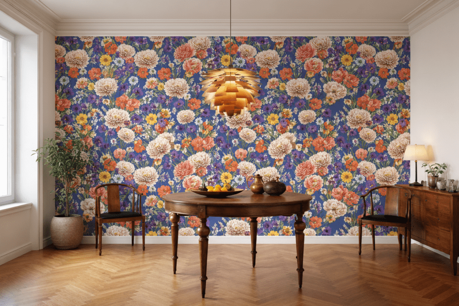 Whimsical Petal Canvas