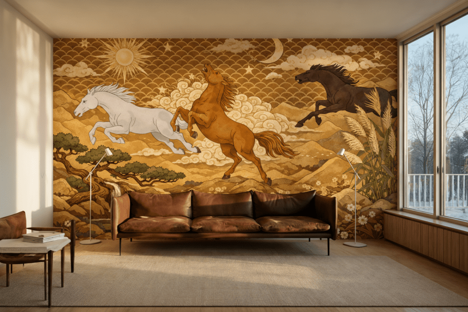 Bridle Sunlit Terrain