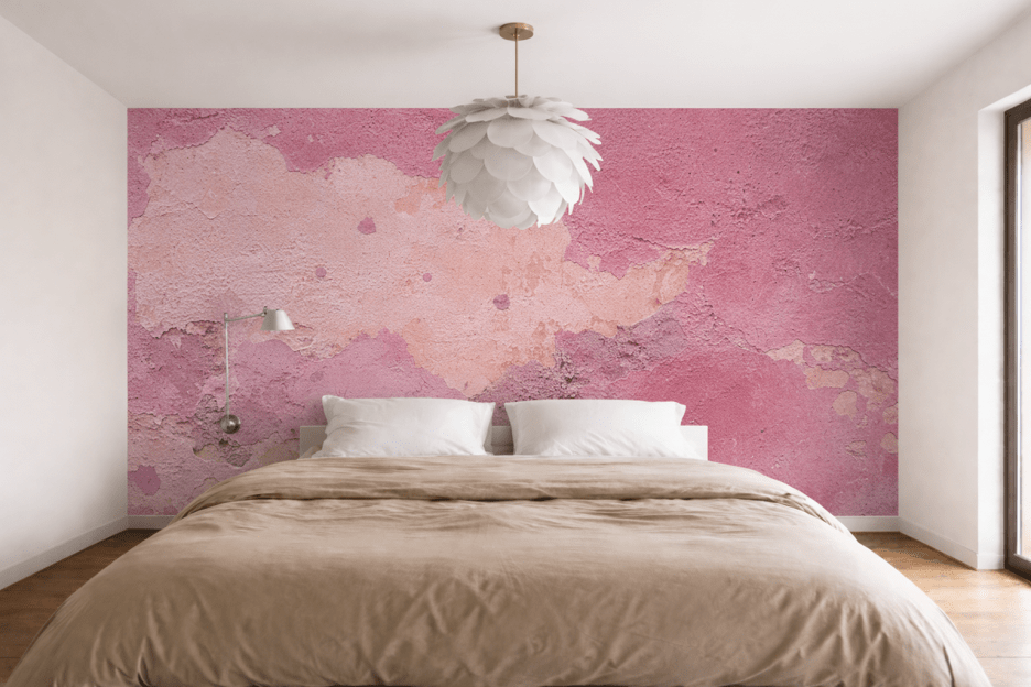 Rosy Textural Canvas