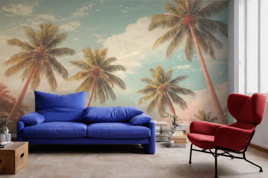 Palm Serenity Scene