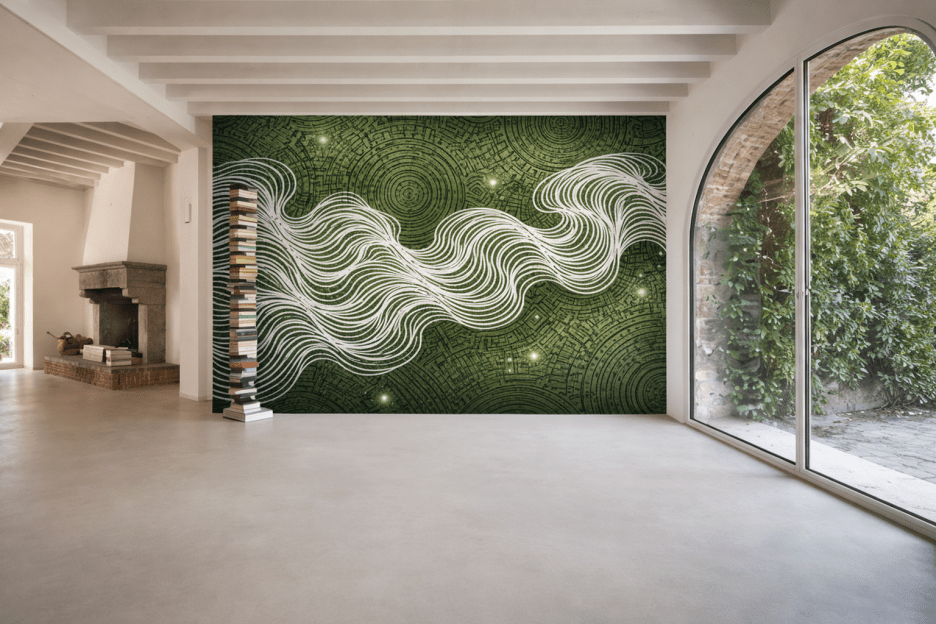 Woven Kelp Tapestry