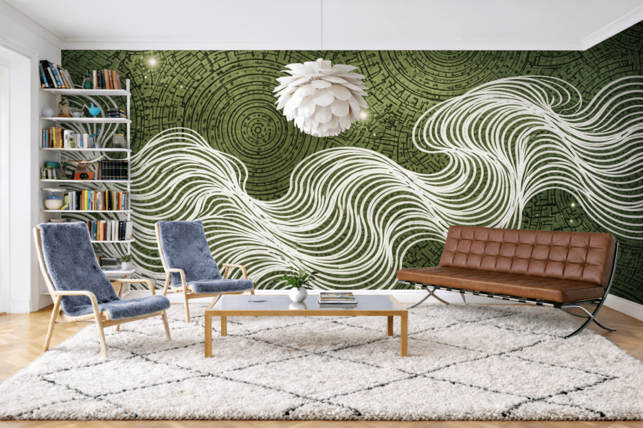 Woven Kelp Tapestry