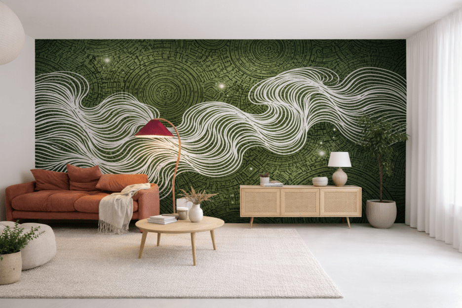 Woven Kelp Tapestry