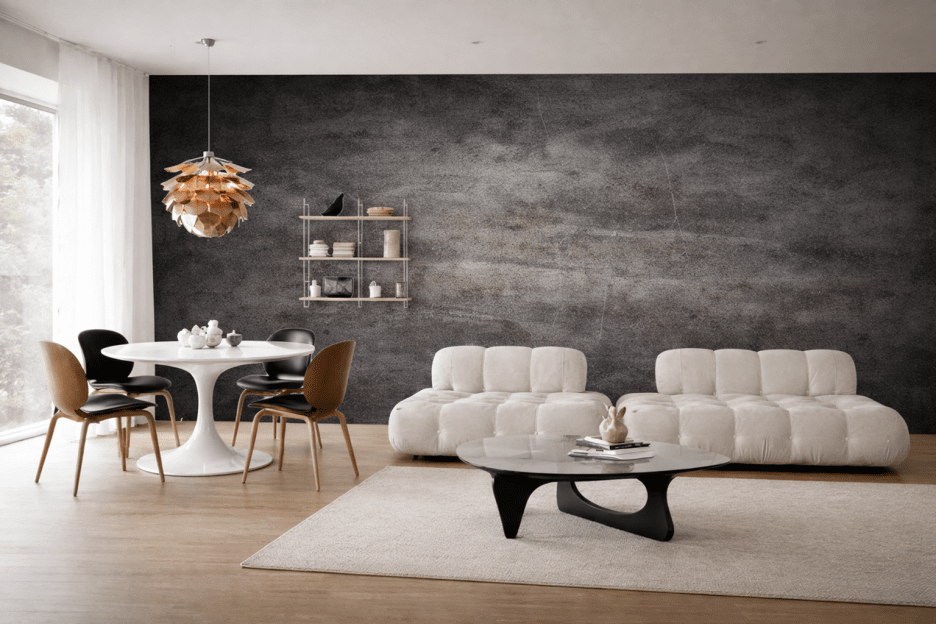 Worn Metallic Canvas