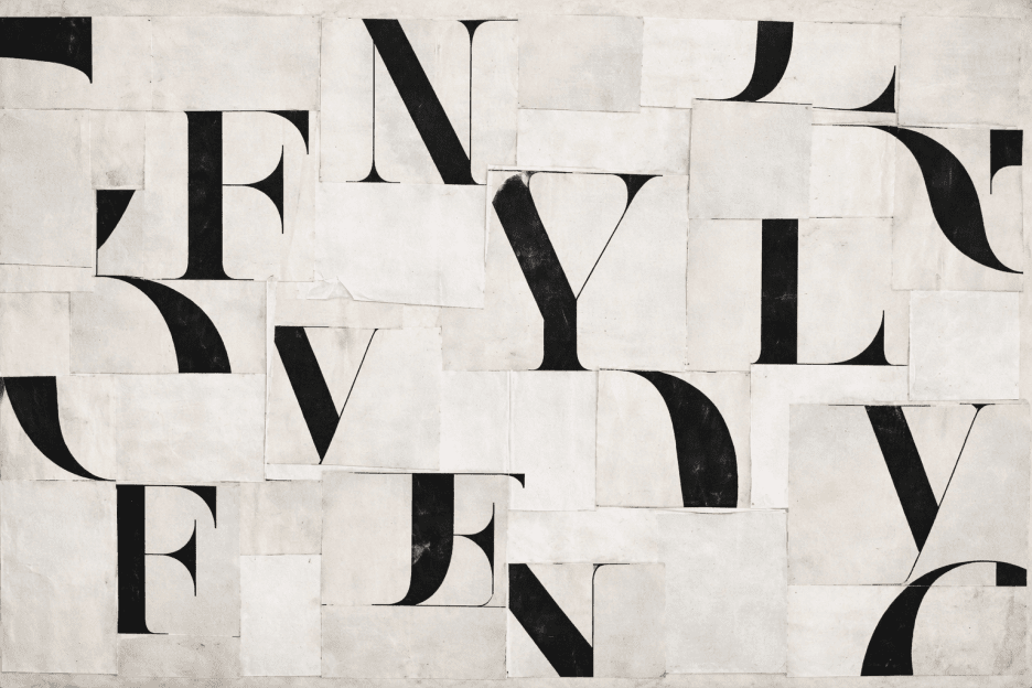 Fragmented Typography