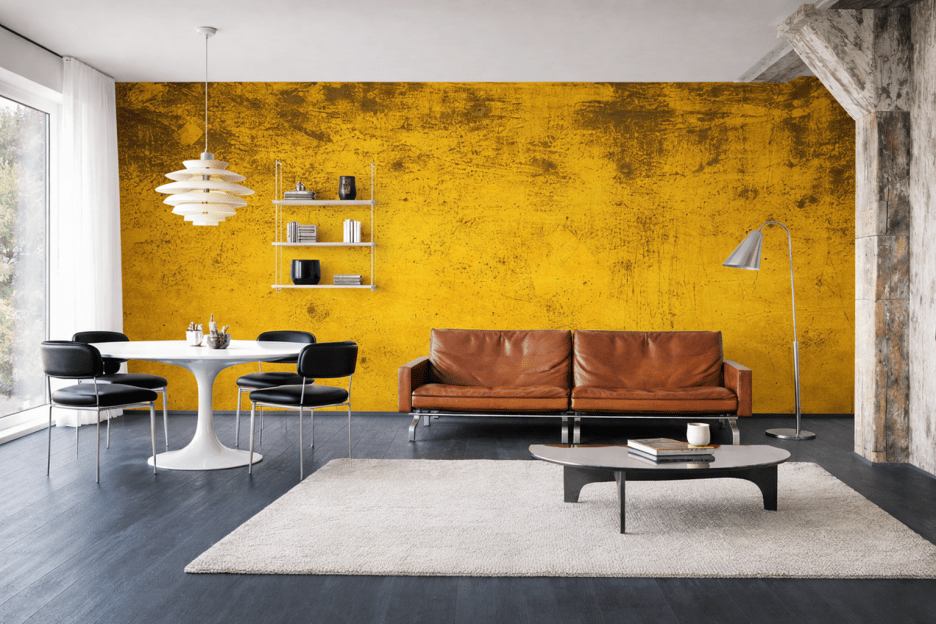 Amber Mineral Surface