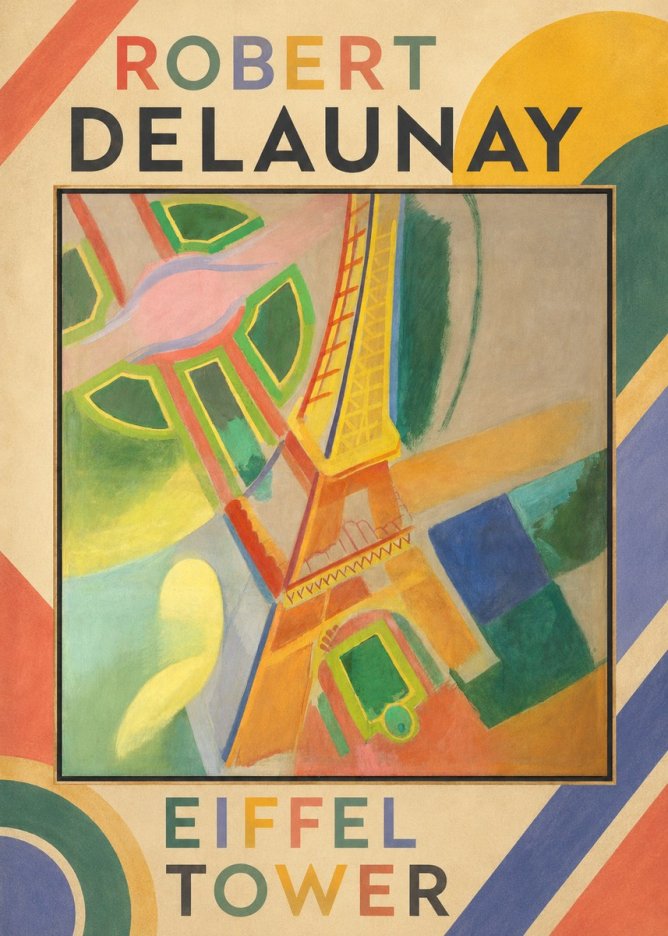 Robert Delaunay Eiffel Tower No1 - Poster