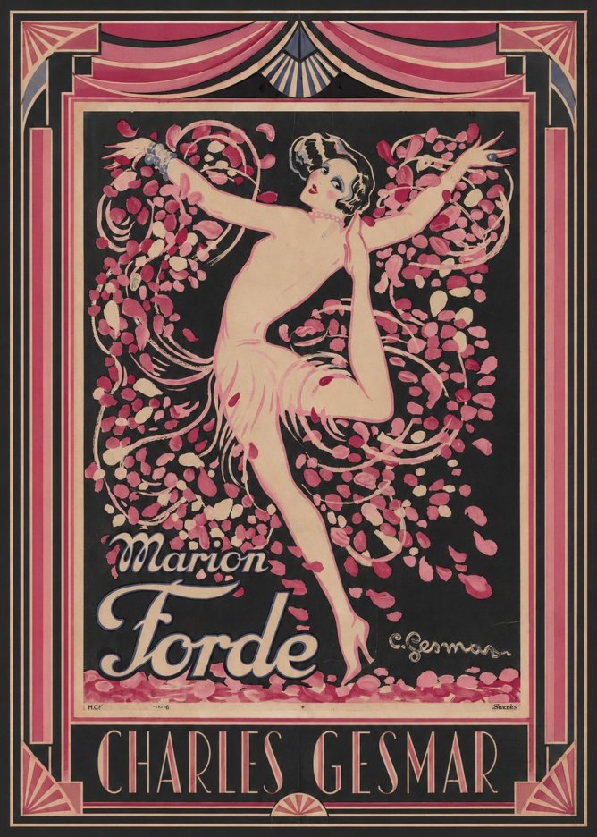 Charles Gesmar Marion Forde I No4 - Poster