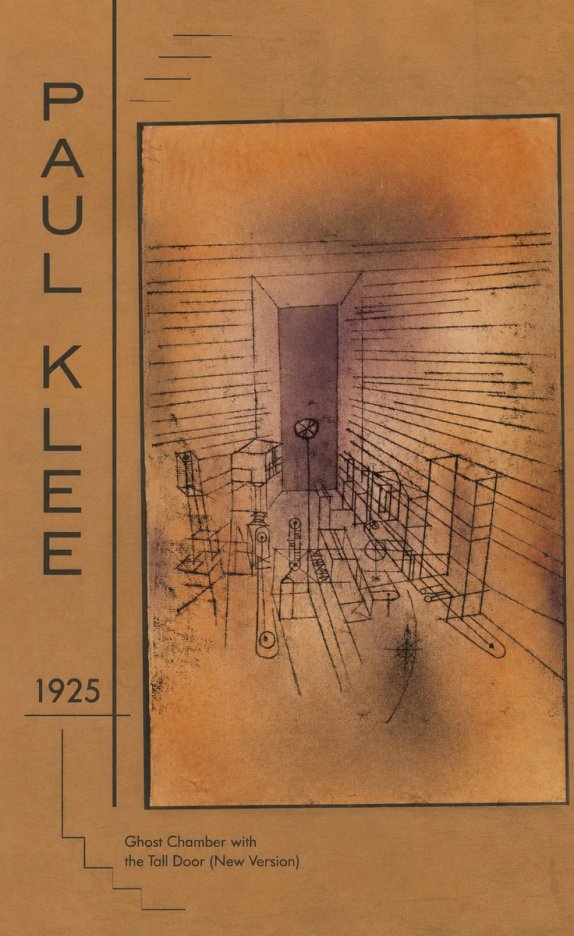 Paul Klee Ghost Chamber with the Tall Door (New Version) No2 - Poster