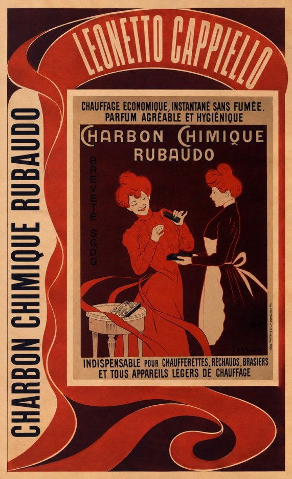 Leonetto Cappiello Charbon Chimique Rubaudo No2 - Poster