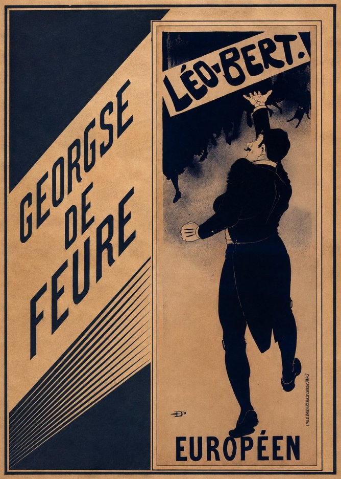 Georges de Feure Léo-bert! I No2 - Poster