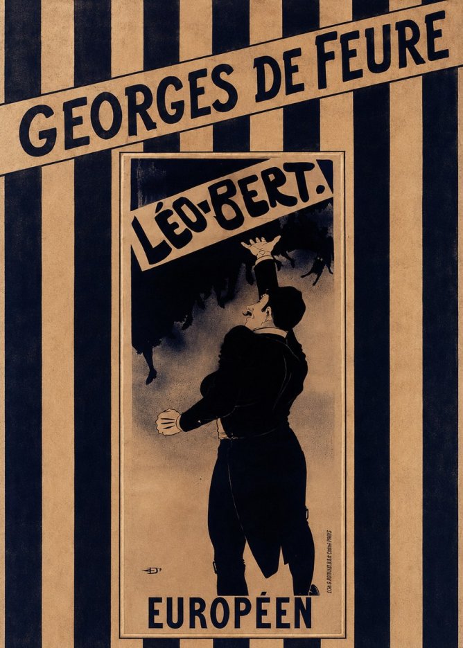 Georges de Feure Léo-bert! I No5 - Poster