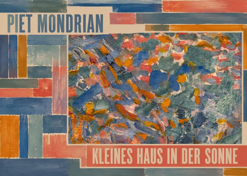 Piet Mondrian Kleines Haus in Der Sonne I No4 - Poster