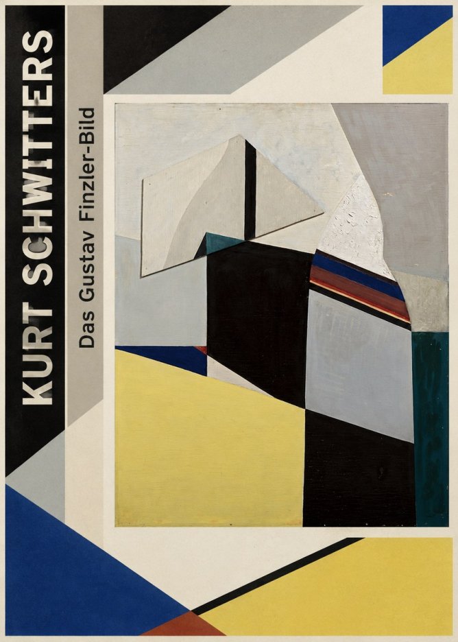 Kurt Schwitters Das Gustav Finzler-bild No2 - Poster