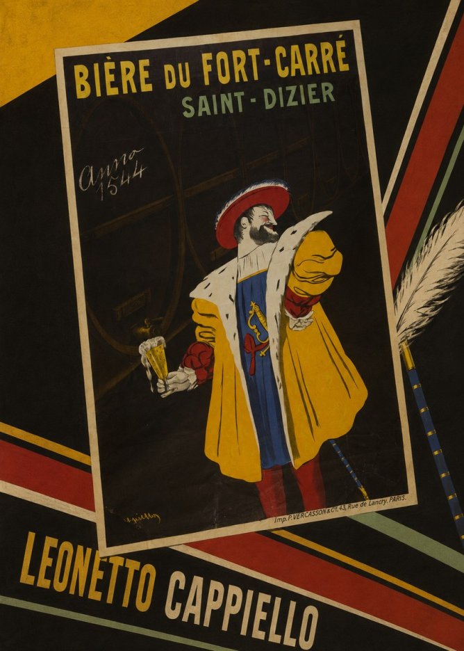 Leonetto Cappiello Bière Du Fort-carré Saint-dizier No4 - Poster