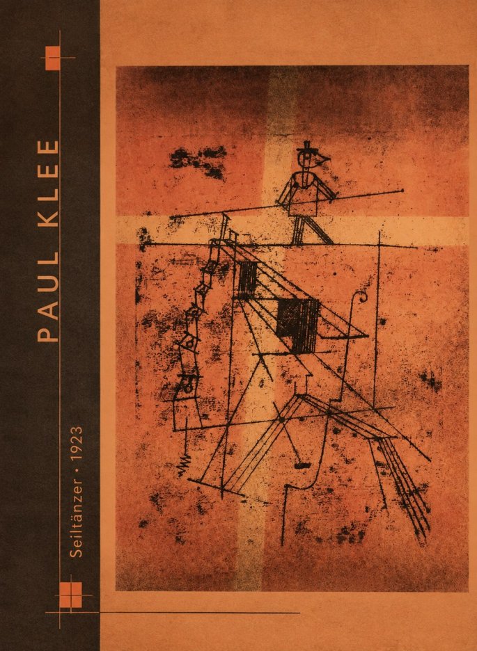 Paul Klee Seiltänzer I No2 - Poster