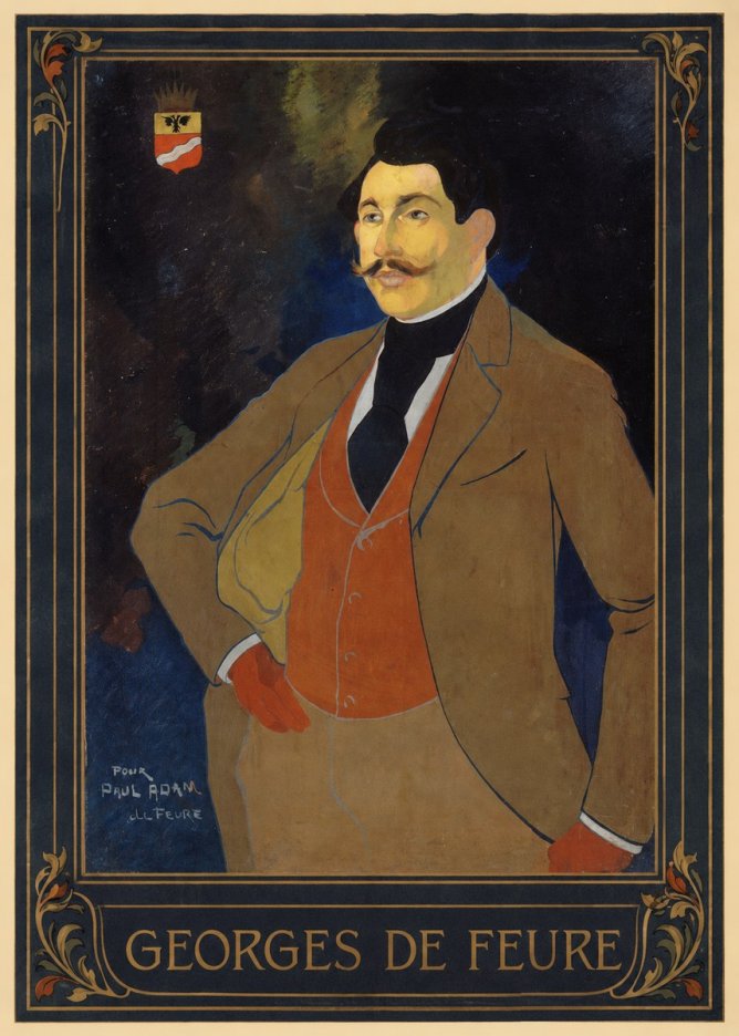Georges de Feure Portrait De Paul Adam No3 - Poster