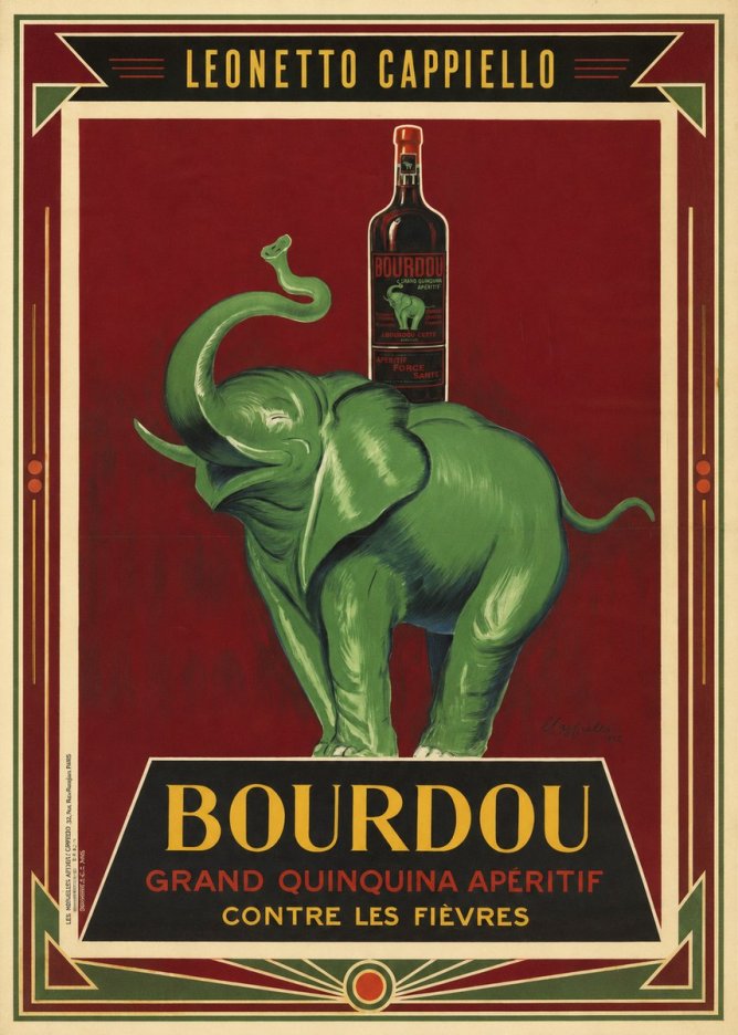 Leonetto Cappiello Bourdou No1 - Poster