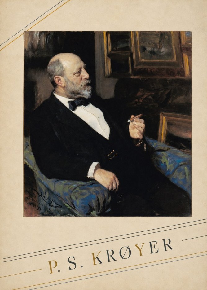 P.S. Krøyer Self-portrait I No5 - Poster