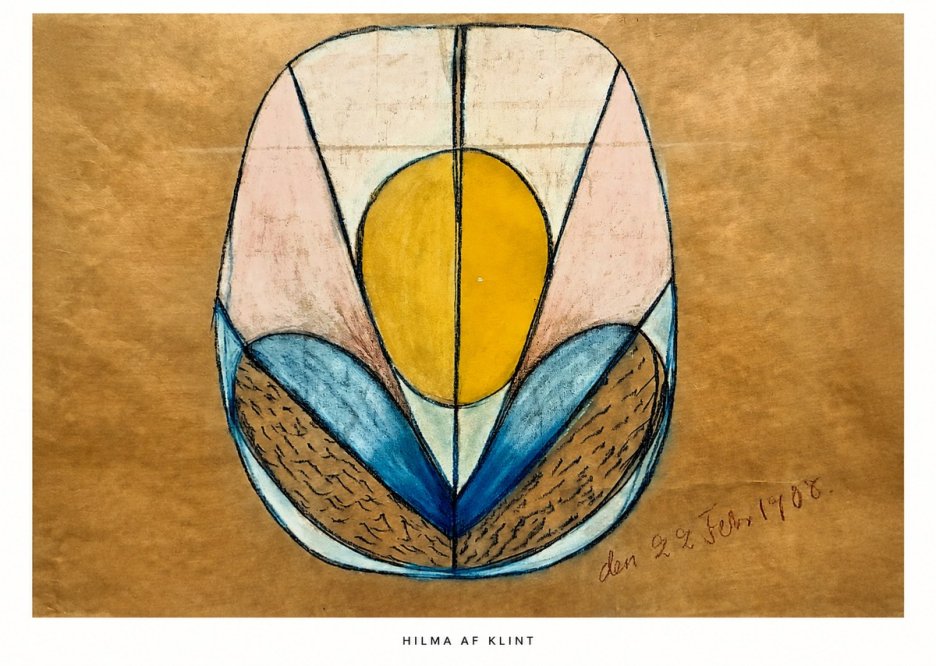 Hilma af Klint The Five - No Title No6 - Poster