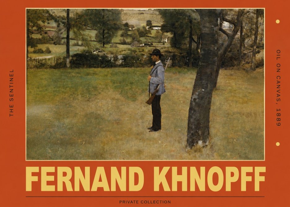 Fernand Khnopff The Hunter No5 - Poster