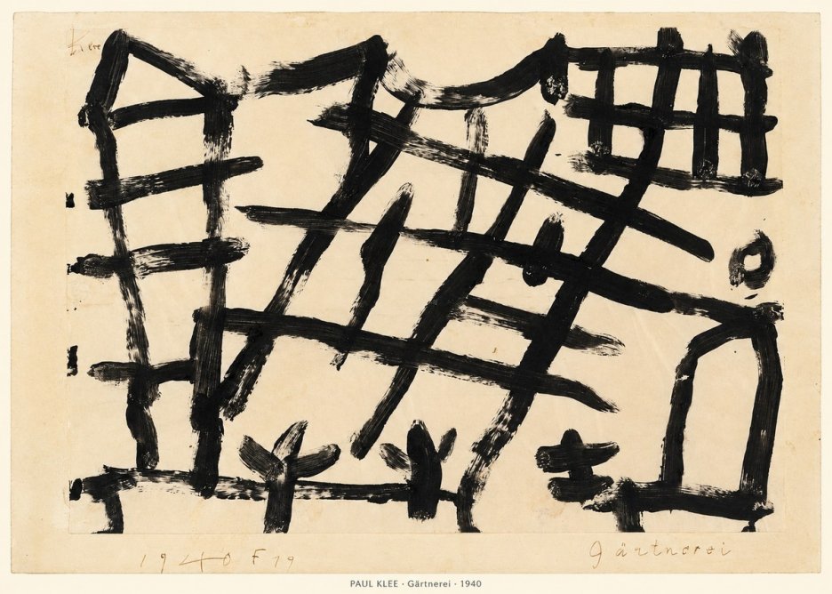 Paul Klee Gärtnerei No6 - Poster