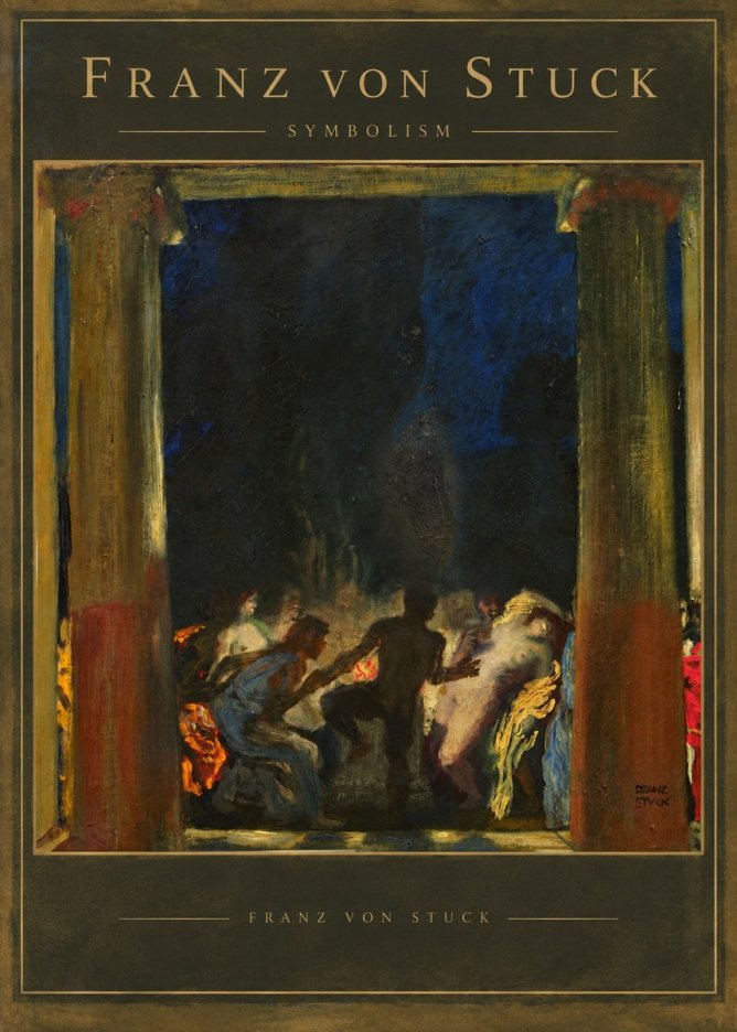 Franz von Stuck Bacchic Revel No5 - Poster