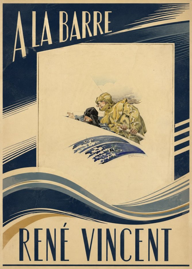 René Vincent A La Barre No2 - Poster