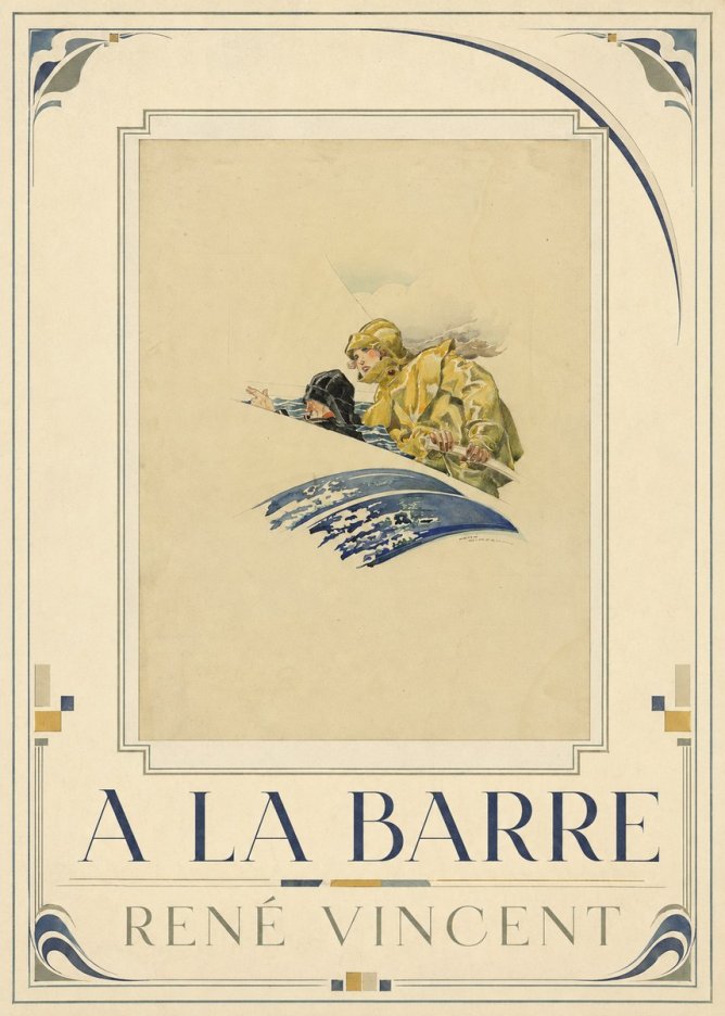 René Vincent A La Barre No3 - Poster