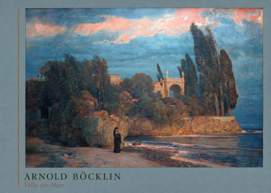 Arnold Böcklin Villa Am Meer No3 - Poster