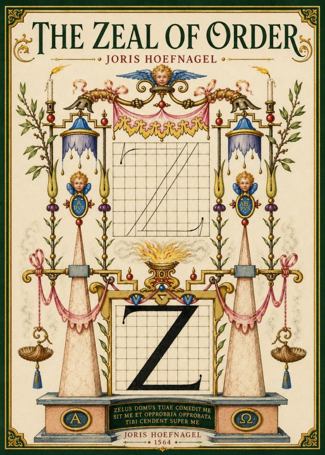 Joris Hoefnagel The Z Table No5 - Poster