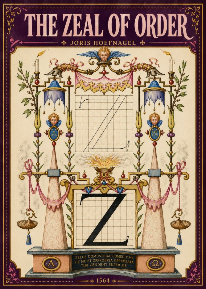 Joris Hoefnagel The Z Table No6 - Poster