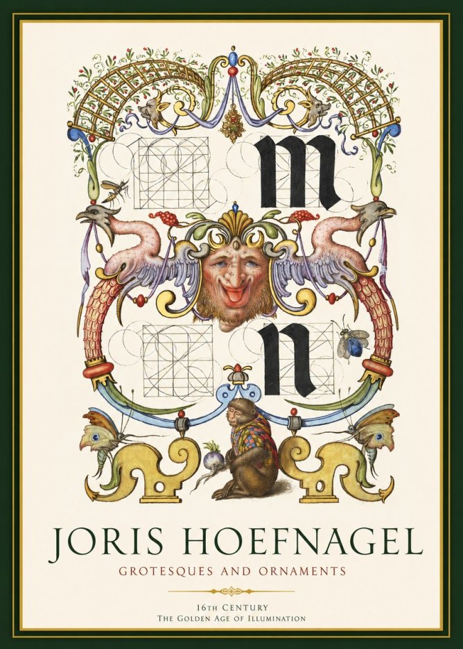 Joris Hoefnagel Grotesques and Ornaments No1 - Poster