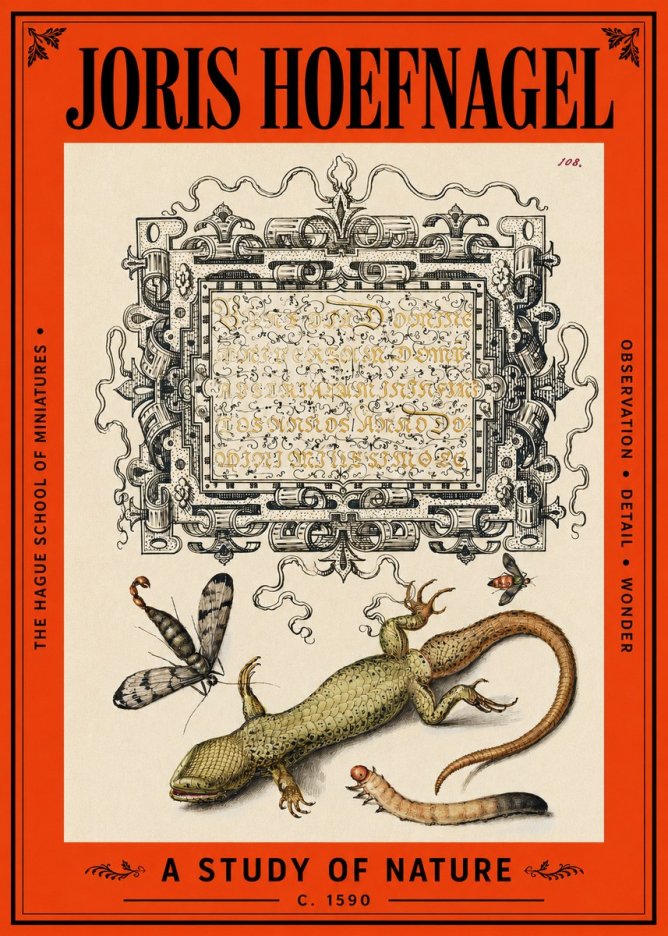Joris Hoefnagel A Study of Nature III No2 - Poster