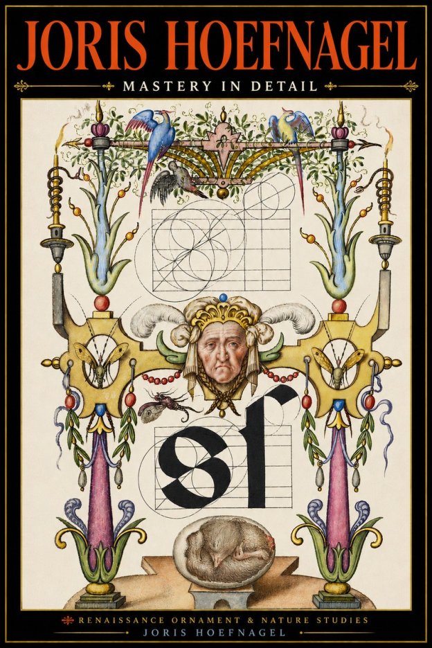 Joris Hoefnagel Mastery in Detail - Renaissance Ornament & Nature Studies No4 - Poster