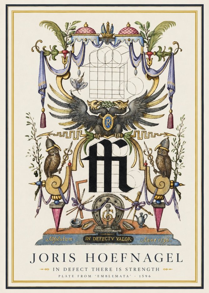 Joris Hoefnagel In Defect There Is Strength No1 - Poster