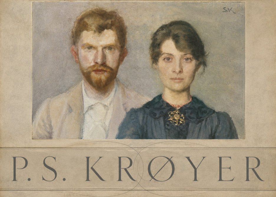P.S. Krøyer Self-portrait with Marie Krøyer No3 - Poster