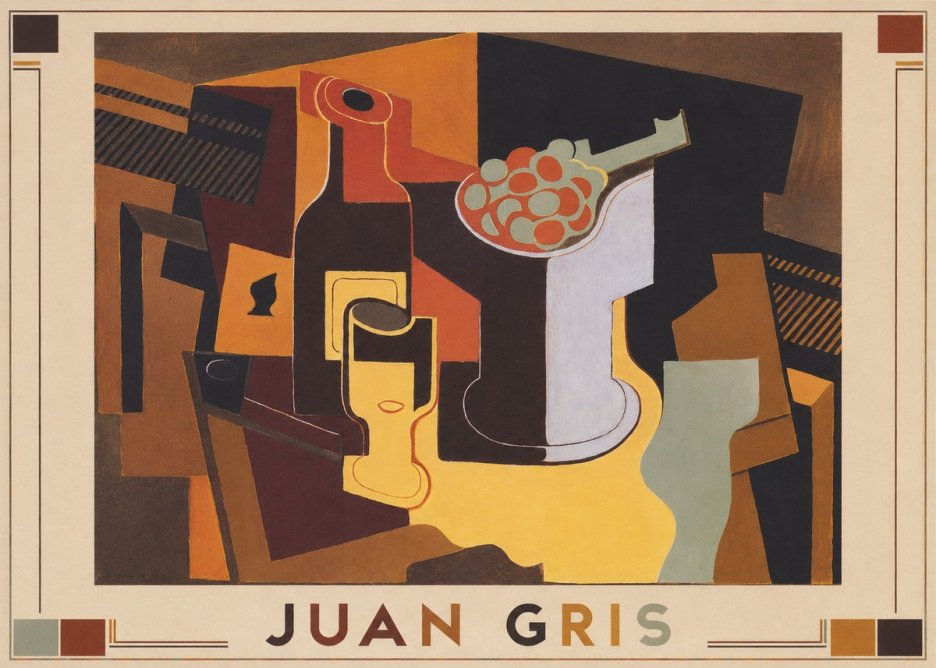 Juan Gris Juan Gris I No1 - Poster
