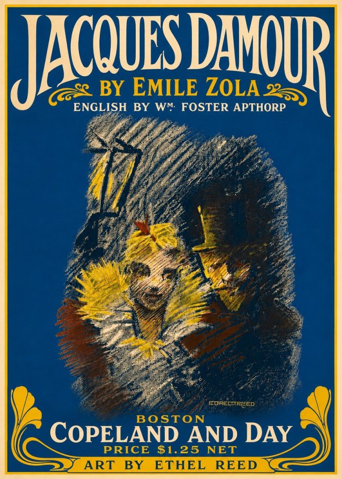 Ethel Reed Jacques Damour No5 - Poster