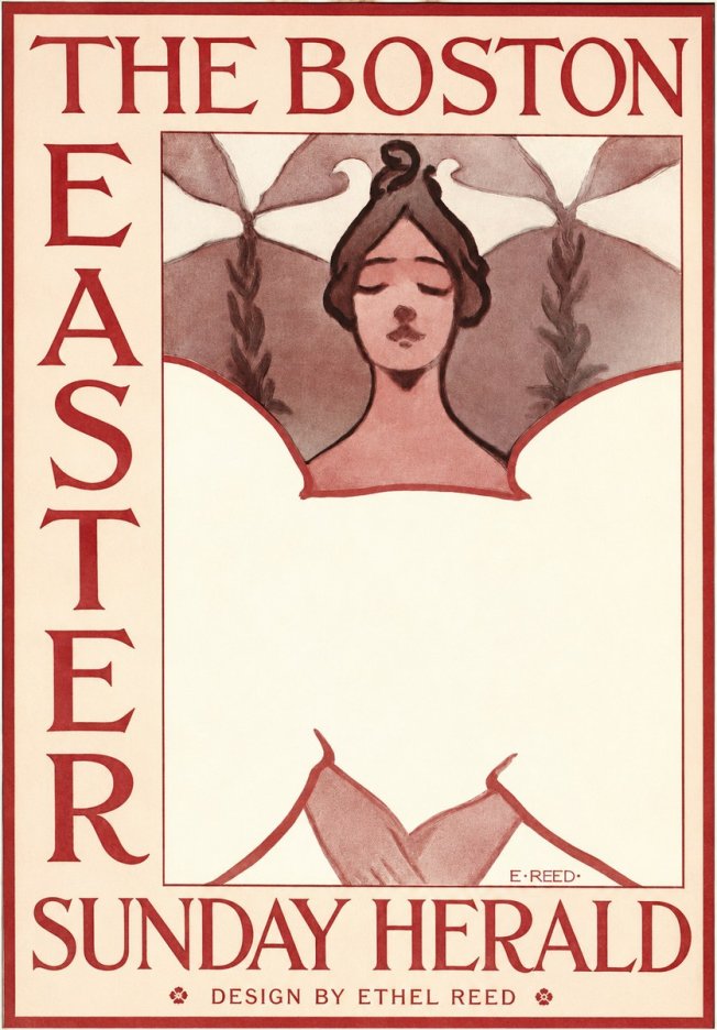 Ethel Reed The Boston Easter Sunday Herald No1 - Poster