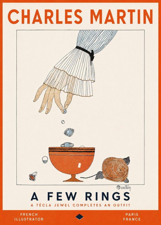 Charles Martin Some Jewels No5 - Poster