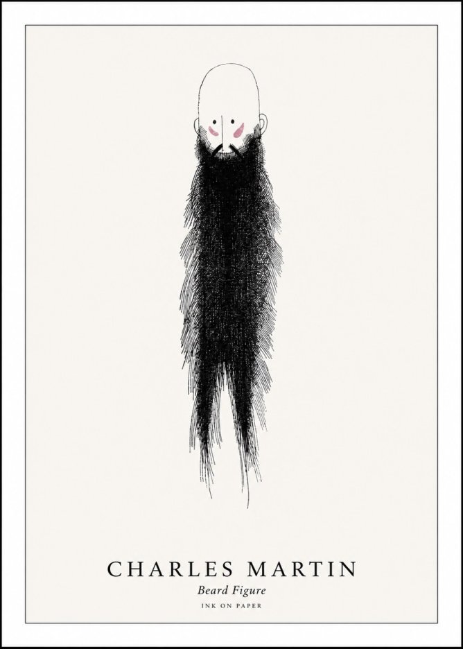 Charles Martin Beard Figure No1 - Poster