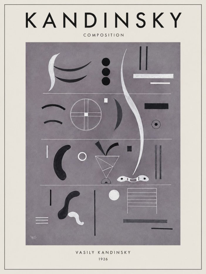 Kandinsky Composition I No1 - Poster