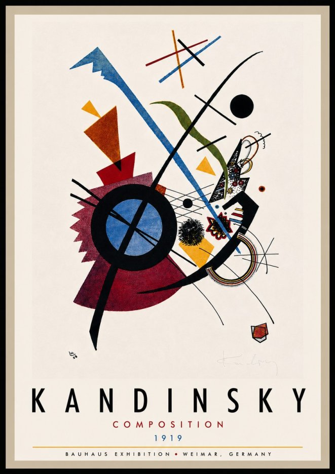 Kandinsky Composition II No4 - Poster