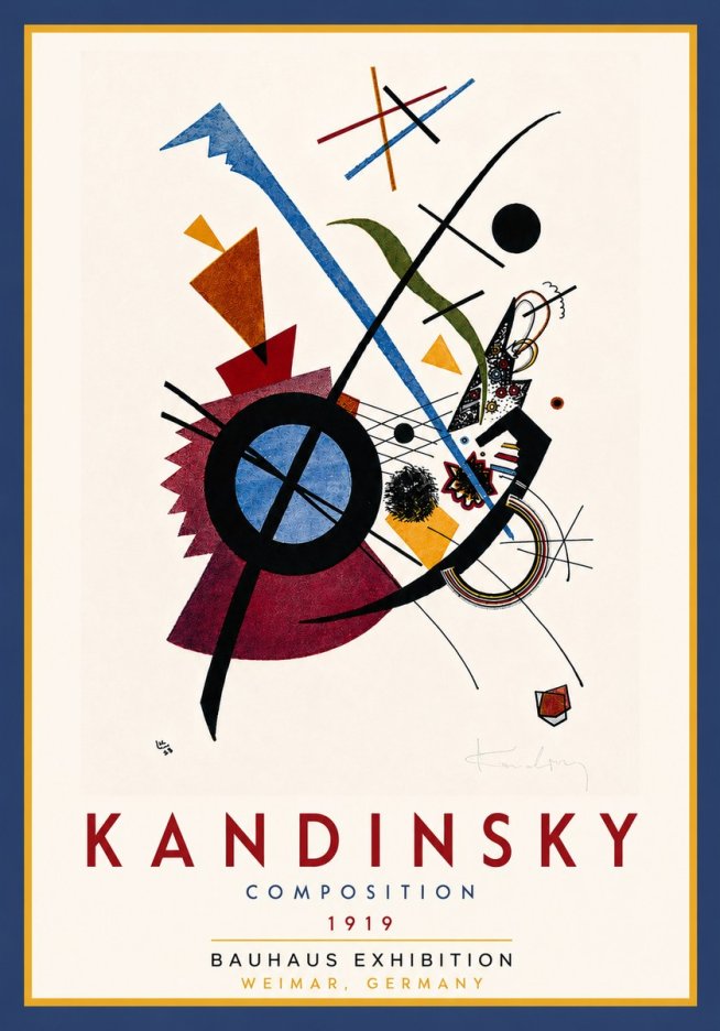 Kandinsky Composition II No5 - Poster